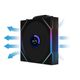 Lian Li UNI FAN TL WIRELESS LCD 120 BK Reverse Blade Triple Pack