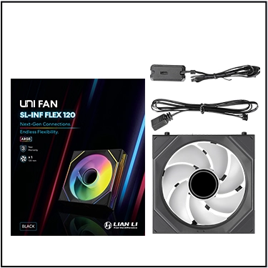 取寄せ商品：納期要確認】 Lian Li UNI FAN SL INF FLEX 120 | PC