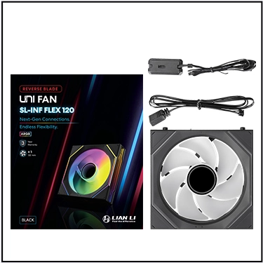 �ڼ�󤻾��ʡ�Ǽ���׳�ǧ�� Lian Li UNI FAN SL INF FLEX 120 ���꡼��
