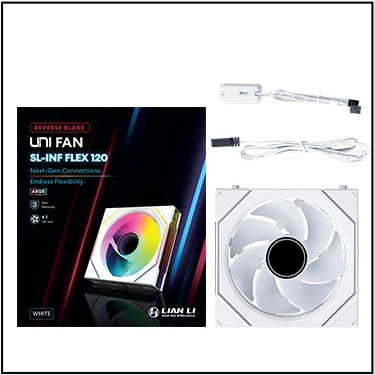 �ڼ�󤻾��ʡ�Ǽ���׳�ǧ�� Lian Li UNI FAN SL INF FLEX 120 ���꡼��