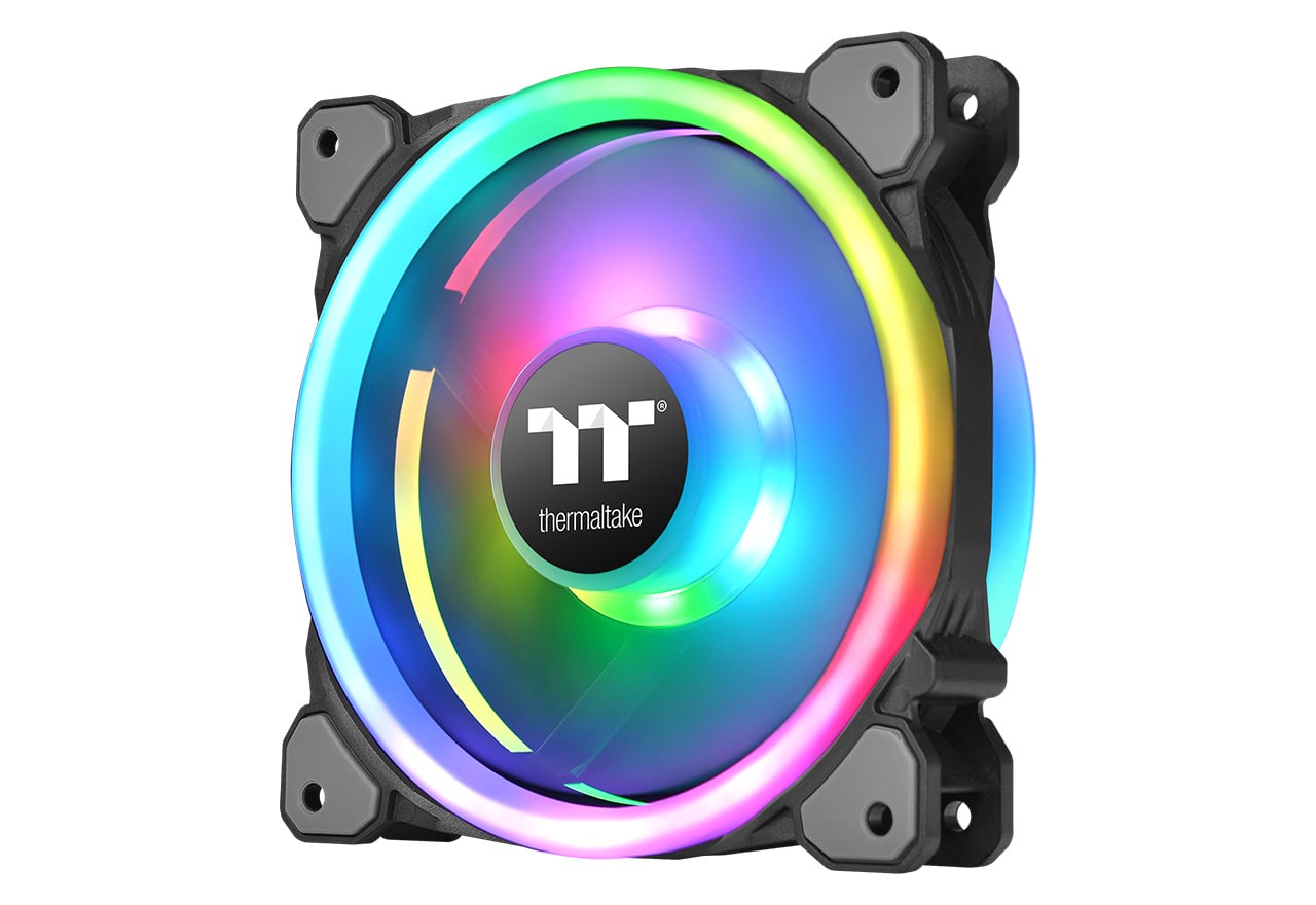 ��TT���٥���ò�50%���ա� Thermaltake Riing Trio PLUS 14 RGB Radiator Fan TT Premium Edition 3Pack (CL-F077-PL14SW-A)