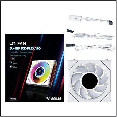Lian Li UNI FAN SL INF LCD FLEX 120 ���꡼��