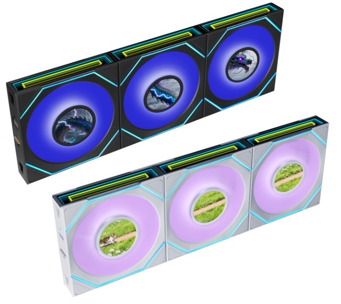 Lian Li UNI FAN SL INF LCD FLEX 120 ���꡼��
