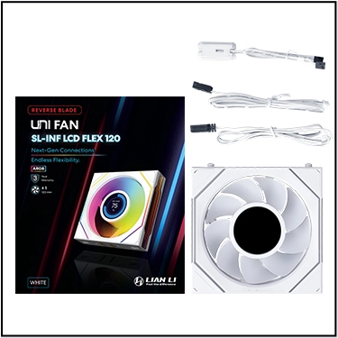 Lian Li UNI FAN SL INF LCD FLEX 120 ���꡼��