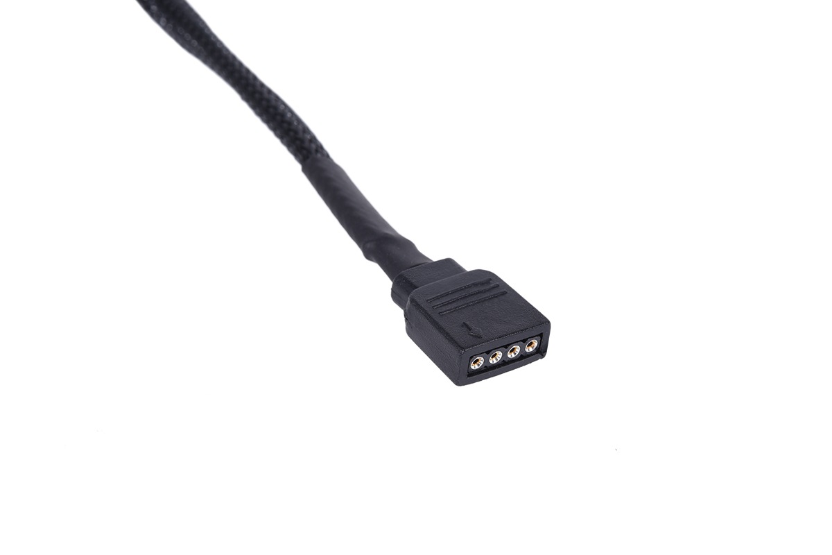 ACool y-cable RGB 4pol to 3x 4pol 30cm incl. connector - black