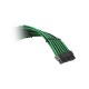 CableMod Classic ModFlex C-Series Cable Kit for Corsair RMi & RMx - BLACK / GREEN (CM-CSR-CKIT-KKG-R)