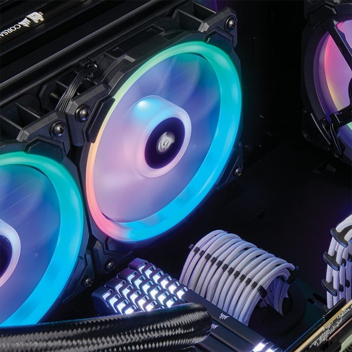 CORSAIR LL140 RGB 2 Fan Pack with Lighting Node PRO (CO-9050074-WW)