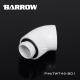 BARROW 45��Rotary Adapter ( Male to Female ) White