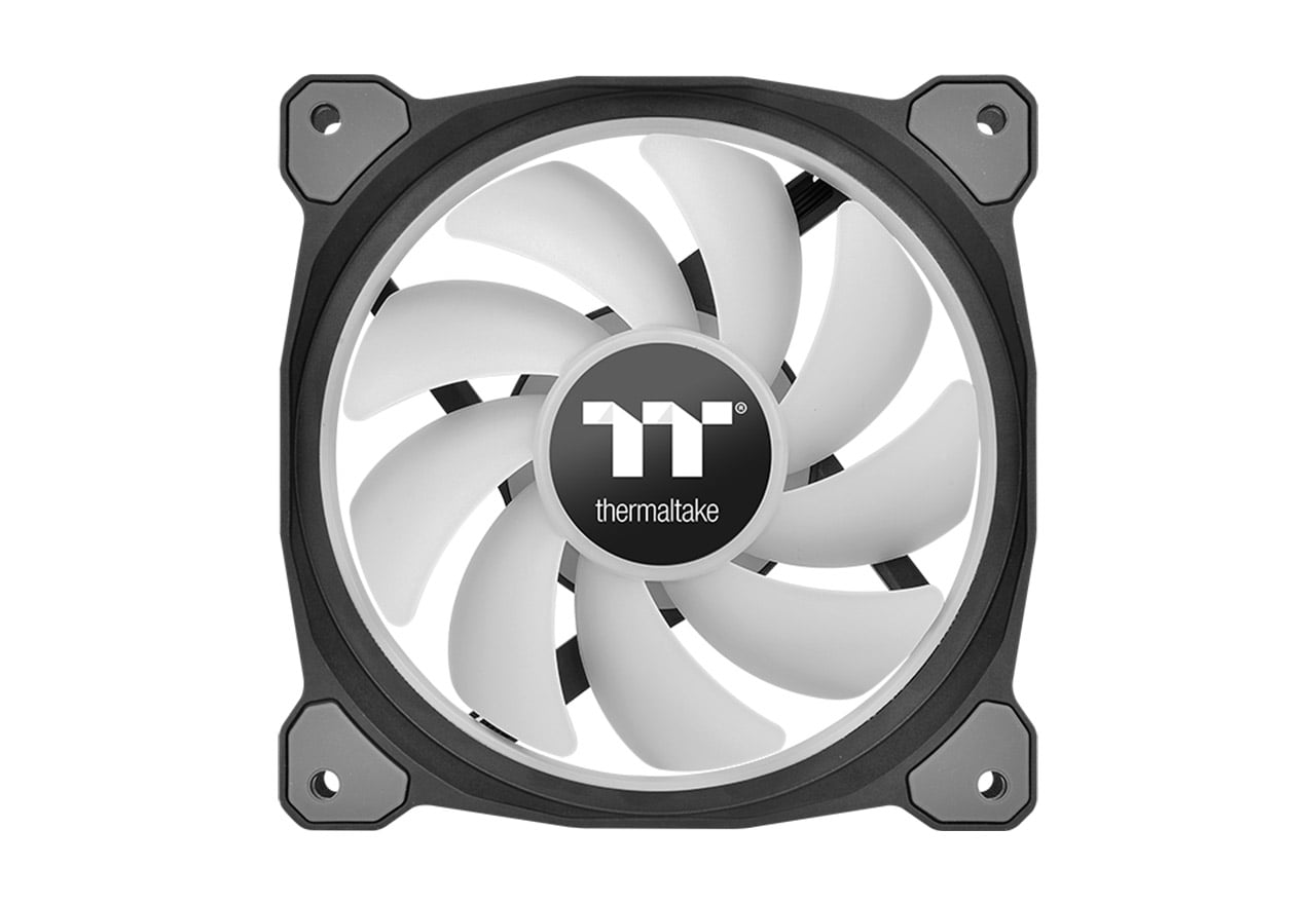 新品未開封未使用 Thermaltake Riing Duo 12 ファン Riing Duo 14 RGB Radiator Fan TT Premium Edition (3-Fan Pack)