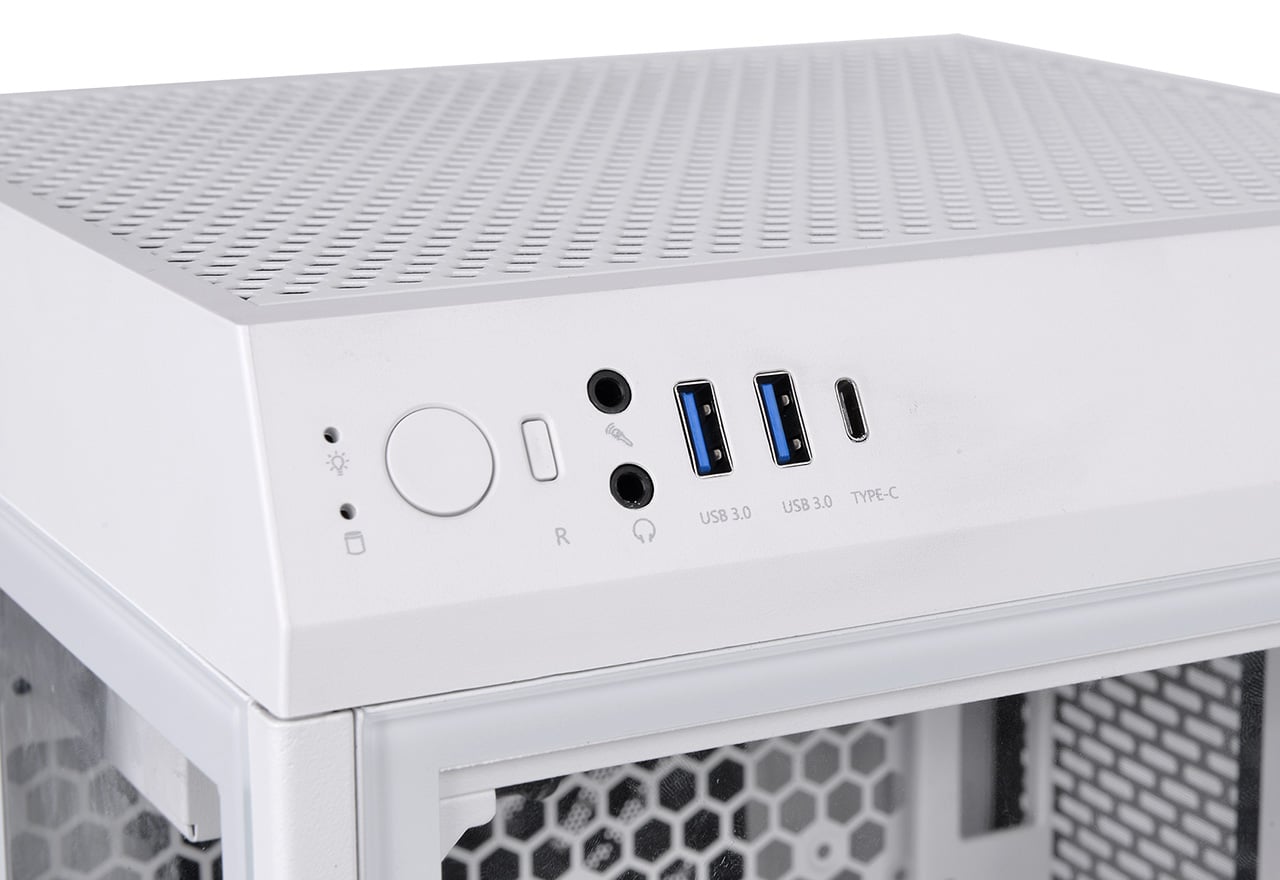 �ڼ�󤻾��ʡ�Ǽ���׳�ǧ�� Thermaltake The Tower 100 Snow Edition (CA-1R3-00S6WN-00)