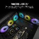 CORSAIR ML120 RGB ELITE Triple (120mm�ե���3�ĥѥå�)