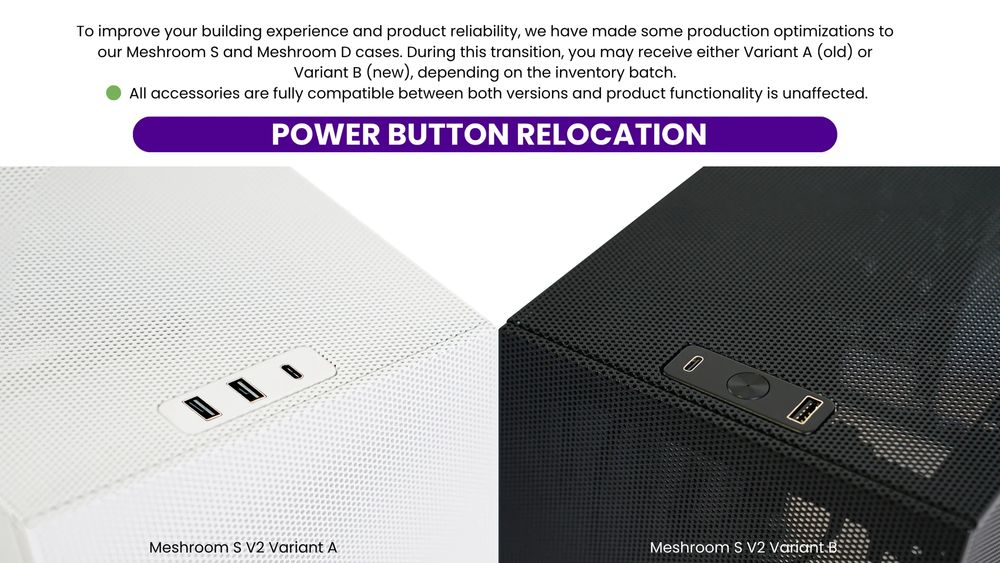 SSUPD MESHROOM S PCI5 WT