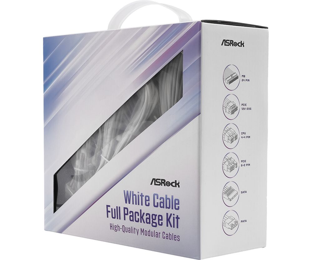 �ڼ�󤻾��ʡ�Ǽ���׳�ǧ�� ASRock White Cable Full Package Kit