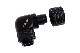 ACool Eiszapfen 13/10mm compression fitting 90 rotatable G1/4 - deep black
