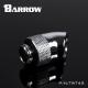 BARROW 45Rotary Adapter ( Male to Female ) Shiny silver
