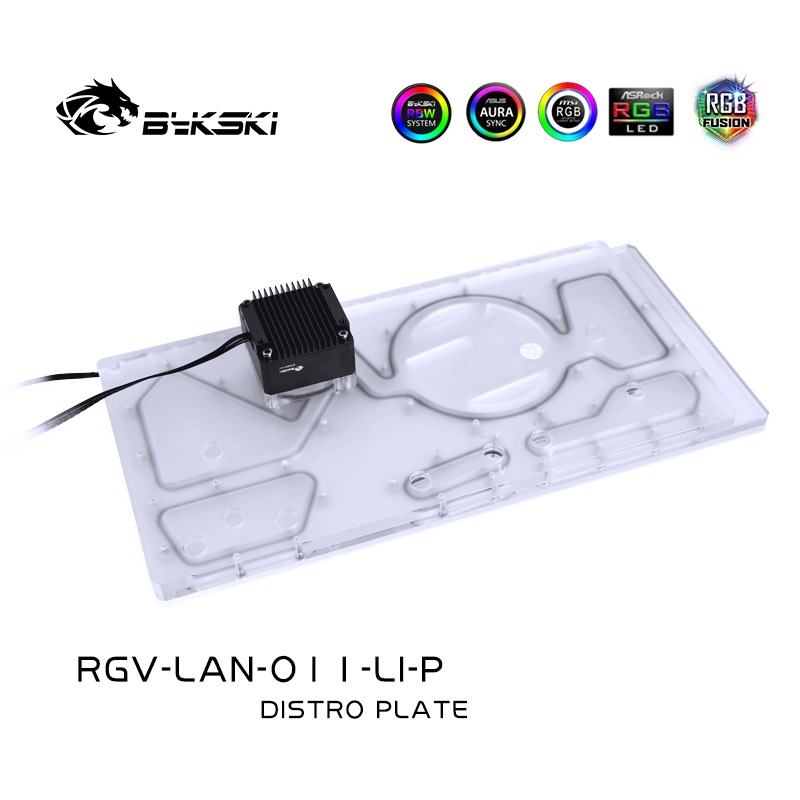 Bykski RGV-LAN-O11-LI-P DISTRO PLATE