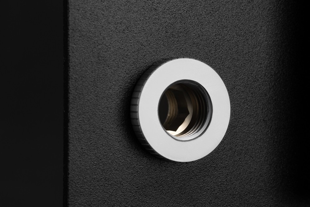 EK WaterBlocks EK-Quantum Torque Pass-Through G1/4 - Satin Titanium