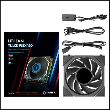 �ڼ�󤻾��ʡ�Ǽ���׳�ǧ�� Lian Li UNI FAN TL LCD FLEX 120 ���꡼��