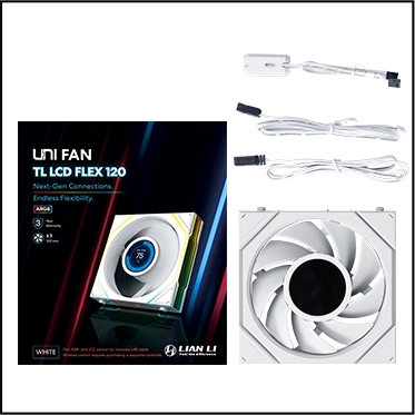 �ڼ�󤻾��ʡ�Ǽ���׳�ǧ�� Lian Li UNI FAN TL LCD FLEX 120 ���꡼��