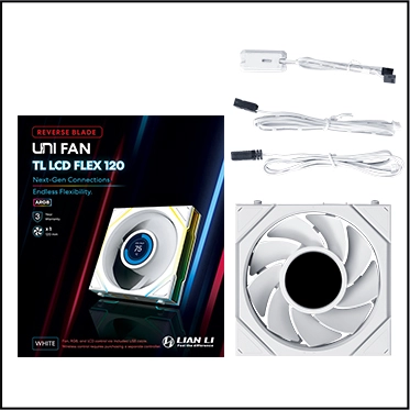 �ڼ�󤻾��ʡ�Ǽ���׳�ǧ�� Lian Li UNI FAN TL LCD FLEX 120 ���꡼��