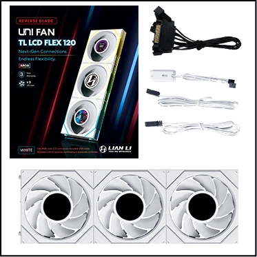 �ڼ�󤻾��ʡ�Ǽ���׳�ǧ�� Lian Li UNI FAN TL LCD FLEX 120 ���꡼��