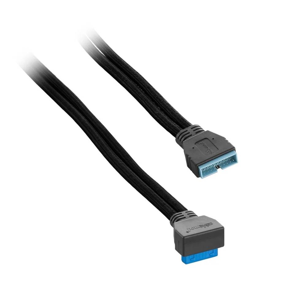 CableMod ModFlex Right Angle Internal USB 3.0 50cm - Black (CM-CAB-RIU3-50KK-R)