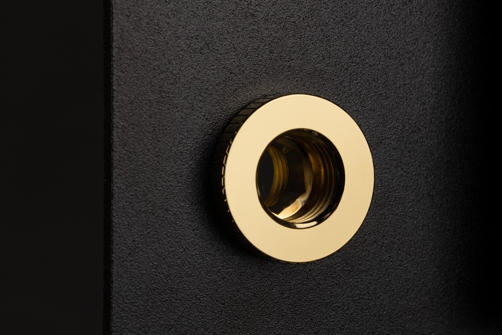 ��������λ�� EK WaterBlocks EK-Quantum Torque Pass-Through G1/4 - Gold