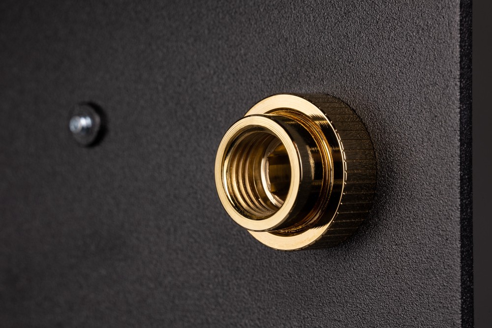 ��������λ�� EK WaterBlocks EK-Quantum Torque Pass-Through G1/4 - Gold