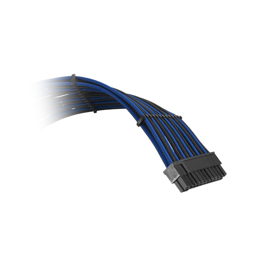 CableMod Classic ModFlex RT-Series Cable Kit for ASUS ROG Thor - BLACK / BLUE (CM-RTS-CKIT-KKB-R)