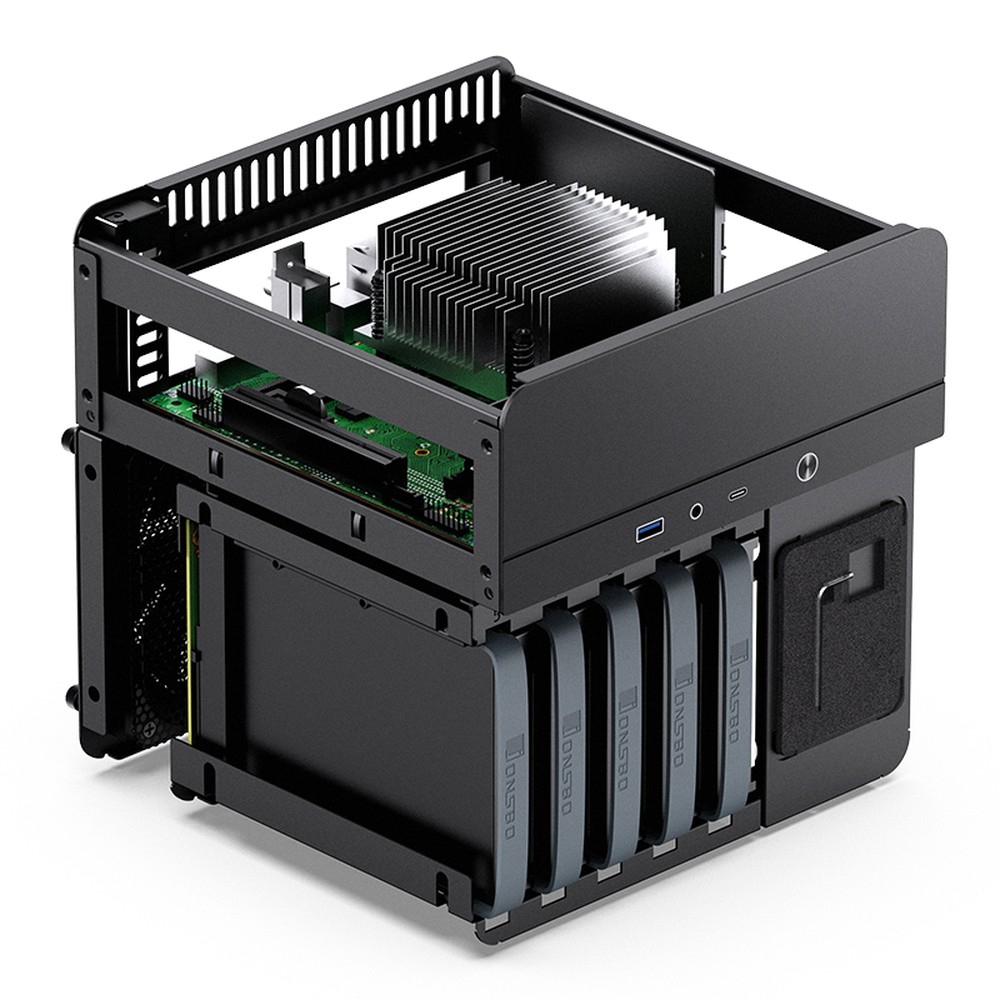 Jonsbo N2 Black | PCパーツ,PCケース,Mini-ITX対応ケース