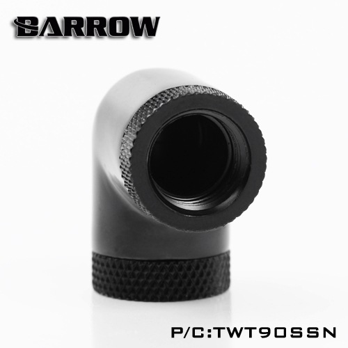 BARROW 90��With Dual Rotary Inner Adapter Black
