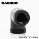 BARROW 90��With Dual Rotary Inner Adapter Black