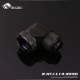Bykski G/14 Rigid 14mm OD 90 Degree Rotary Fitting Adapter - Black