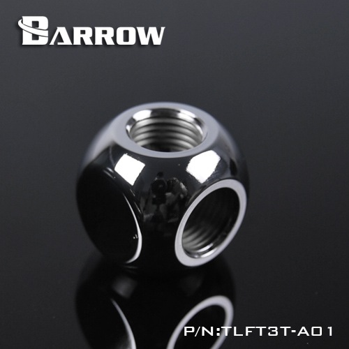 BARROW Metalic Cube Tee - 3Way Silver