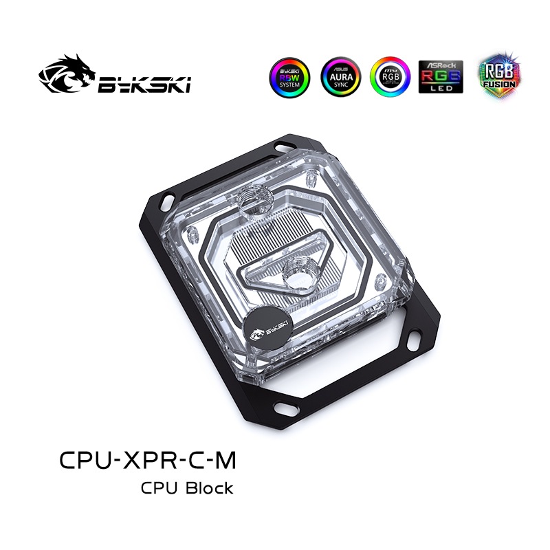 Bykski CPU-XPR-C-M CPU Water-cooled AMD | 水冷パーツ,水冷ブロック