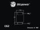 Bitspower G1/4 SS IG1/4 Extender-25mm