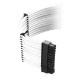 CableMod Classic ModMesh C-Series Cable Kit for Corsair AXi, HXi & RM - WHITE (CM-CSI-CKIT-NKW-R)