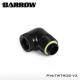 BARROW 90��Dual Rotary Adapter (Male to Female) Black