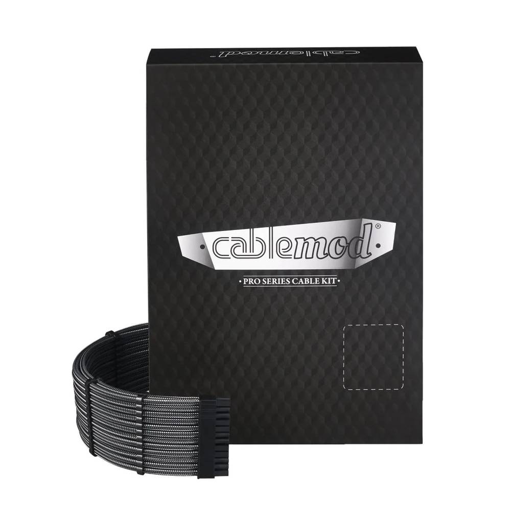 CableMod C-Series PRO ModMesh Cable Kit for Corsair RMi / RMx / RM (Black Label) - CARBON (CM-PCSR-FKIT-NKC-R)