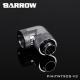 BARROW 90Dual Rotary Adapter (Male to Female) Shiny silver