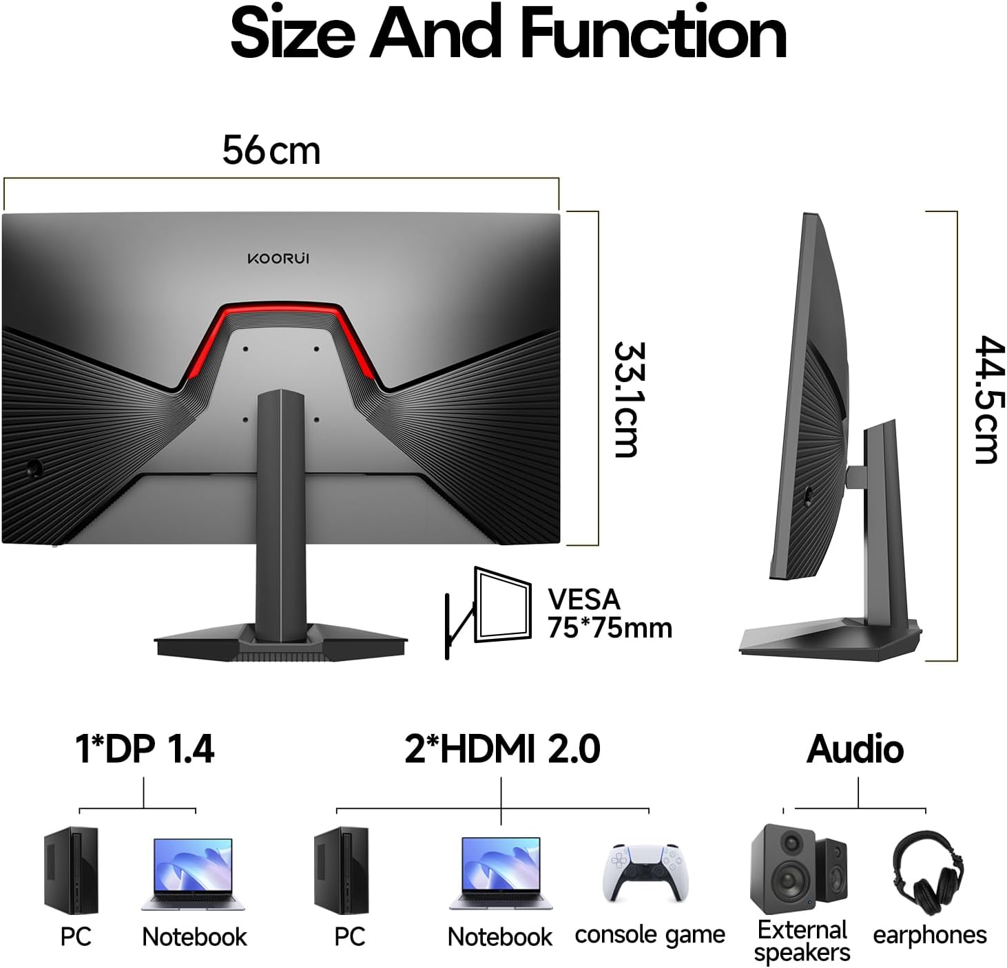 ������Źľ���� KOORUI G2511X 24.5����� IPS 240Hz FHD �����ߥ󥰥�˥���