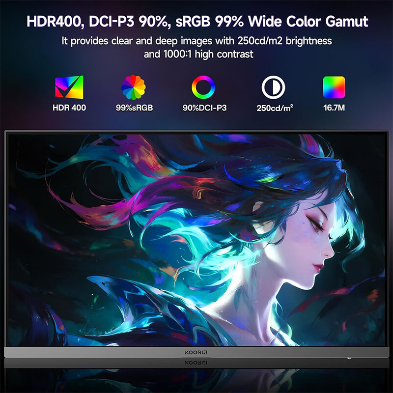 ������Źľ���� KOORUI G2511X 24.5����� IPS 240Hz FHD �����ߥ󥰥�˥���