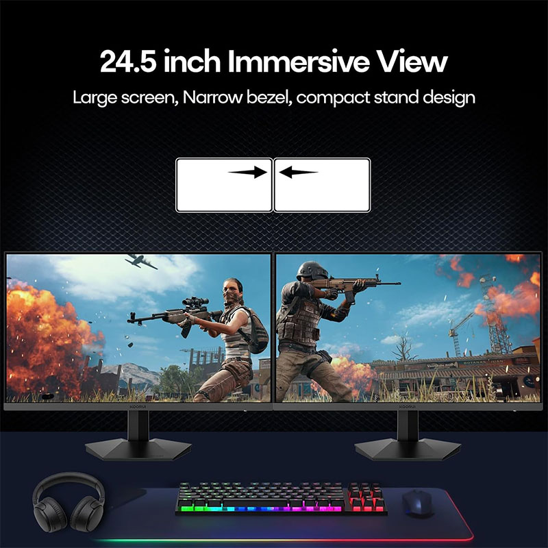 ������Źľ���� KOORUI G2511X 24.5����� IPS 240Hz FHD �����ߥ󥰥�˥���