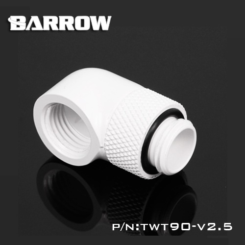 BARROW 90Rotary Adapter (Male to Female) White