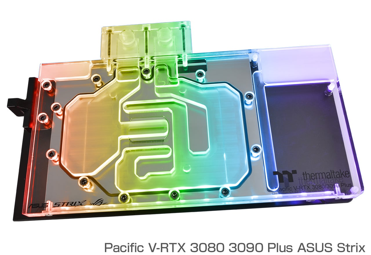 Thermaltake Pacific V-RTX 3080 3090 Plus ASUS Strix (CL-W311-CU00SW-A)