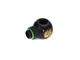 Bitspower G1/4" Matt Black T-Rotary IG1/4"X2 Extender