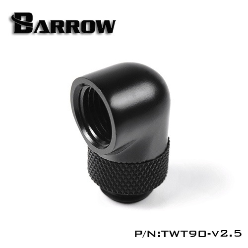 BARROW 90��Rotary Adapter (Male to Female) Black