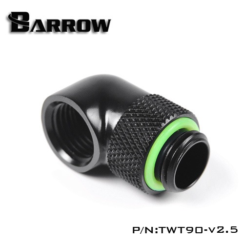 BARROW 90��Rotary Adapter (Male to Female) Black