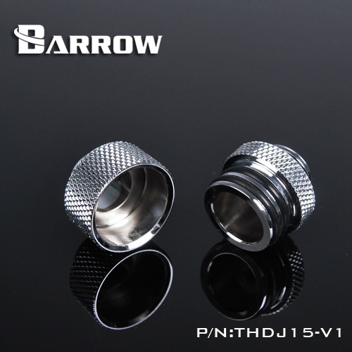 BARROW Minor Adjustment Set - 15mm(Male To Male) Shiny silver