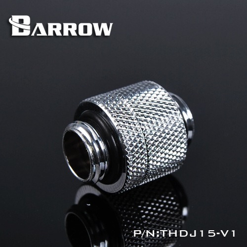 BARROW Minor Adjustment Set - 15mm(Male To Male) Shiny silver